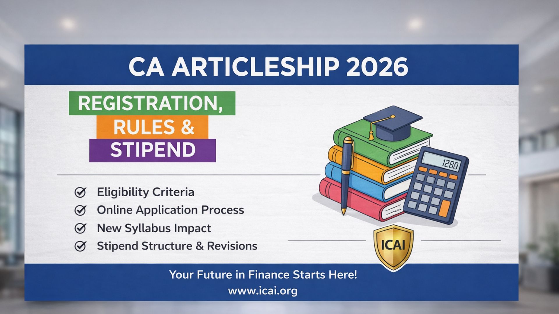 Ca Articleship 2025 26 Registration Guide Rules Stipend