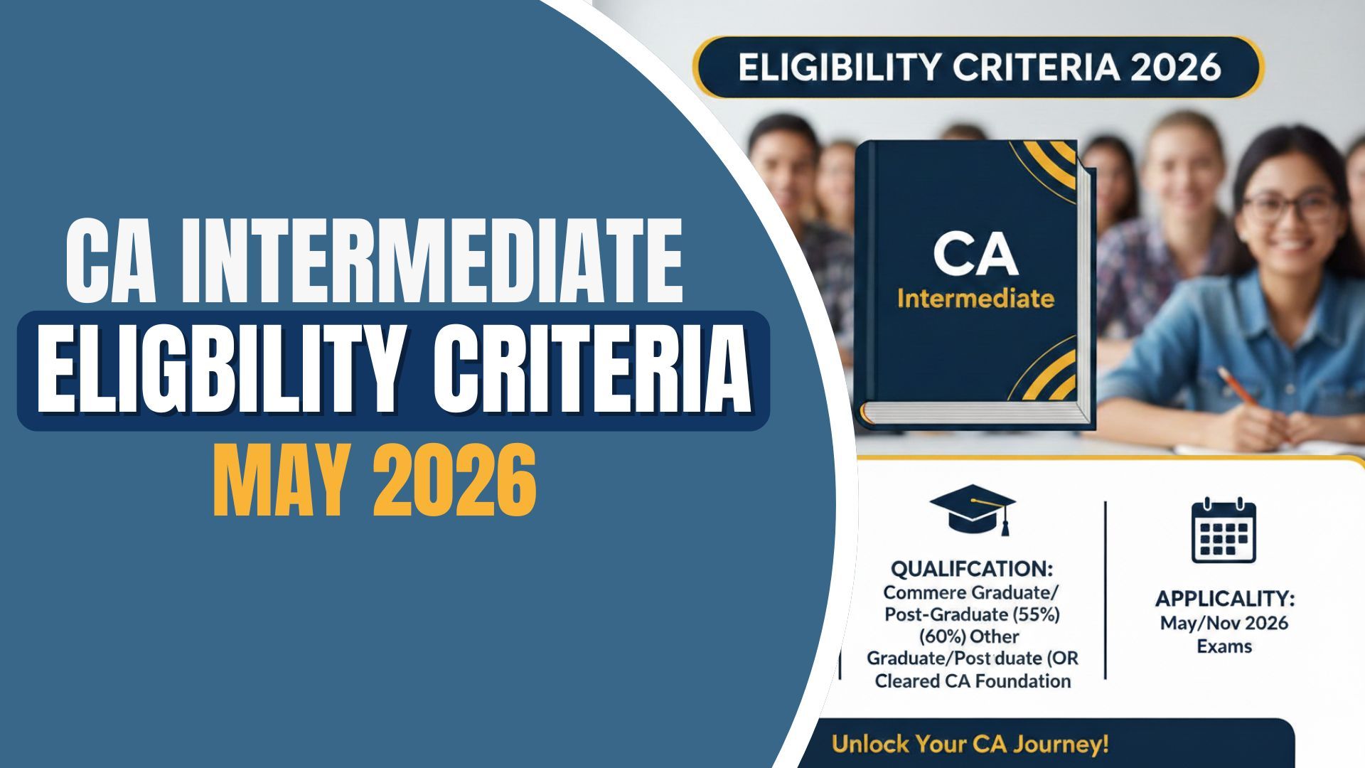 Ca Intermediate Class CA Intermediate Eligibility 2026: Age Limit, Qualification & Direct Entry