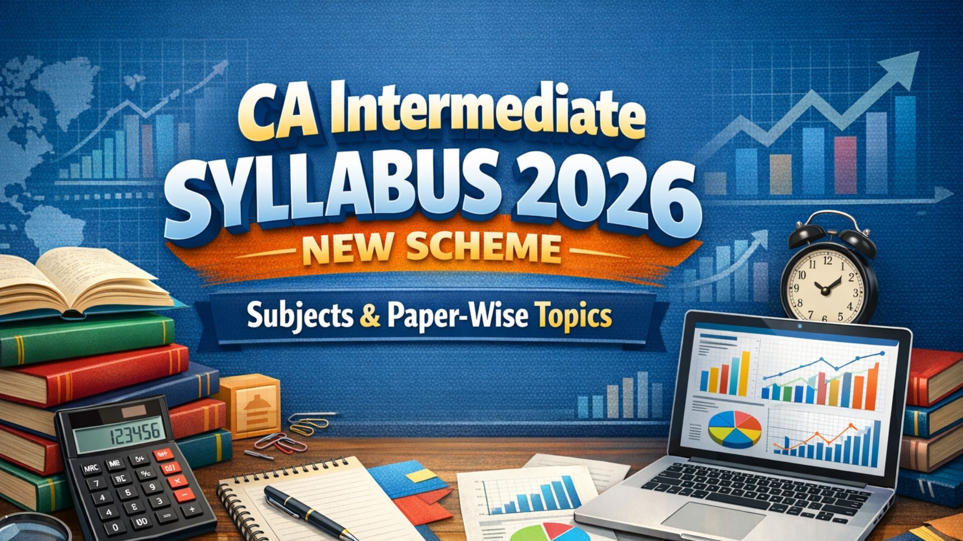 CA Intermediate Syllabus 2026: New Scheme, Subjects & Topics