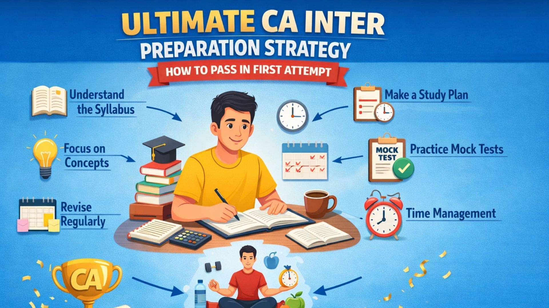 How to Clear CA Inter Both Groups in First Attempt: 2026 Strategy